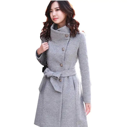 Winter Cashmere Long Coat (various colors)