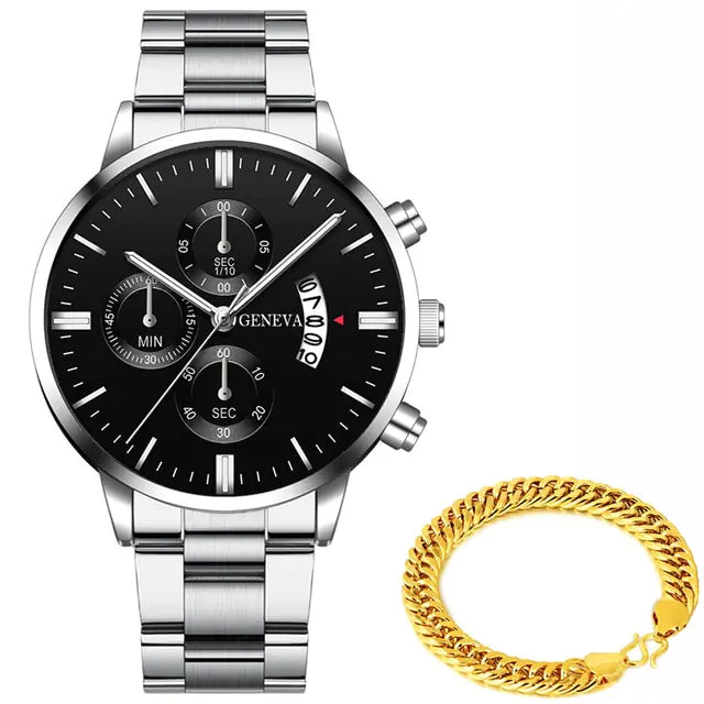 Fashion Men Stainless Steel Watch (various styles)