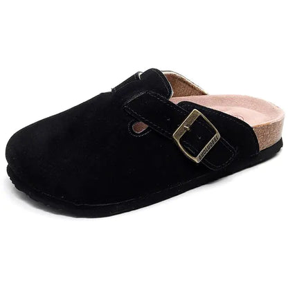 Baotou Women (unisex) Closed Toe Cork Slippers