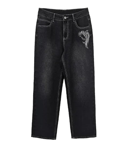 Printed Unisex Cargo Jeans (various styles)