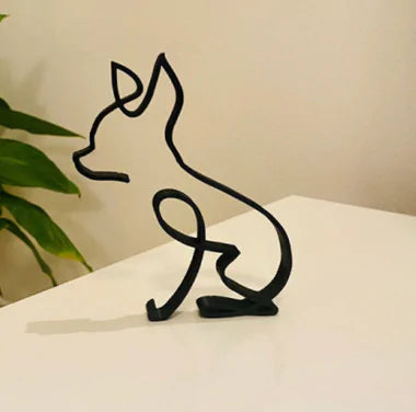 Sculptured Animal Desk Ornaments (12 various cats & dogs)