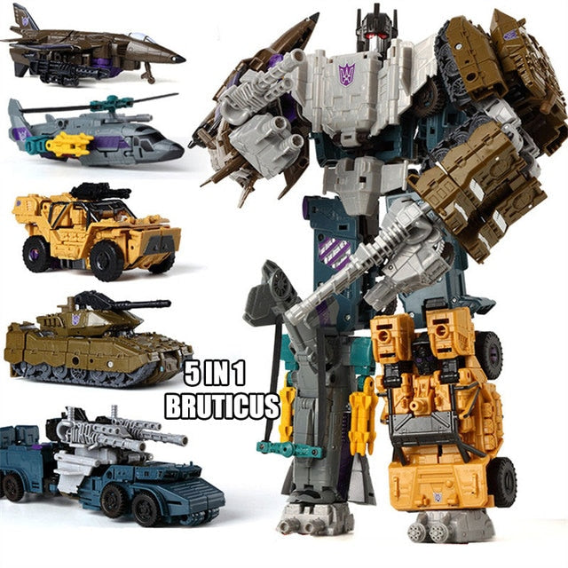 5-in-1 Combiners Transformation Action Figure