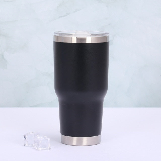 Insulated & Leakproof Thermos Tumbler Cups With Slider Lid (various colors)