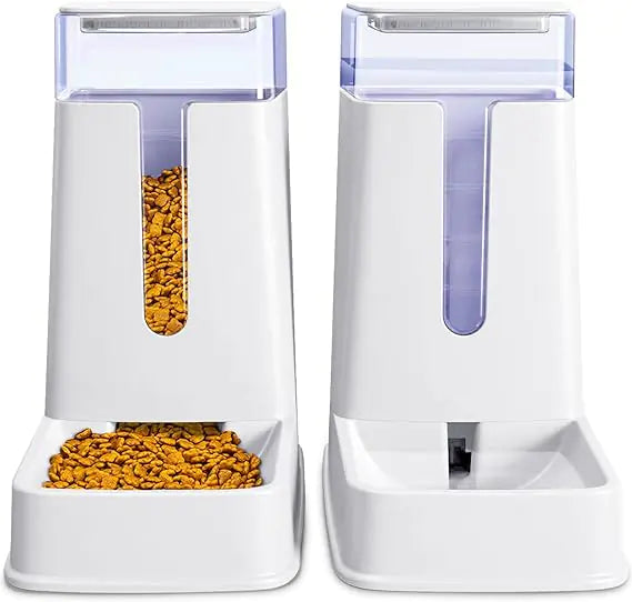 Automatic Pet Food & Water Feeder