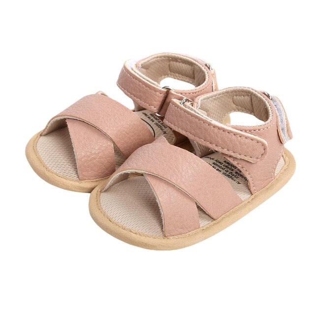 Unisex Baby Leather Sandals (6 colors & styles)