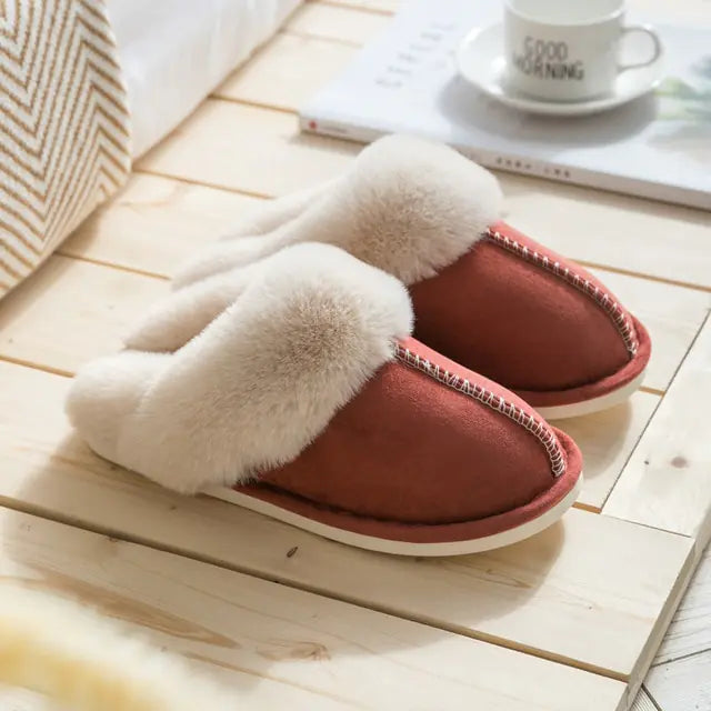 Winter Warm Home Fur Slippers Women (unisex)