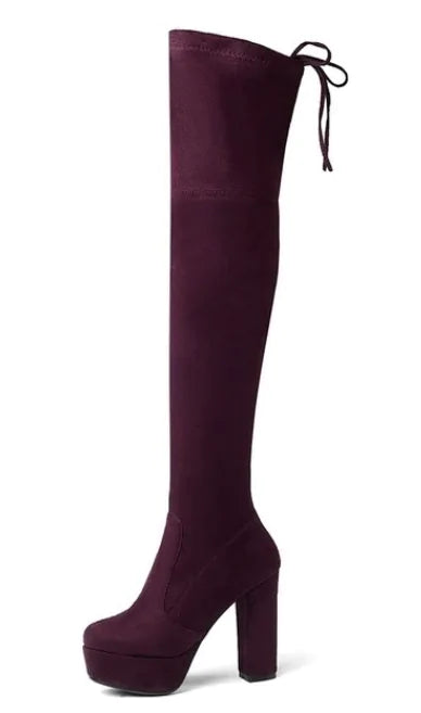 Women's Over the Knee Boots (various colors)