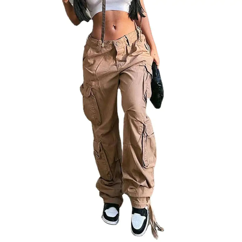 Cargo Solid Baggy Pants (various colors)