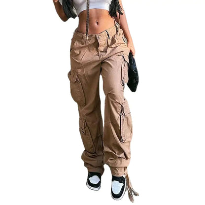 Cargo Solid Baggy Pants (various colors)