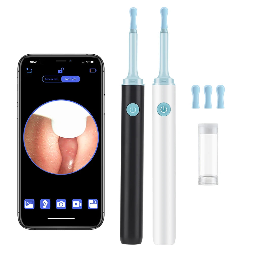 Wireless Visual Silicone Ear Cleaning Tool