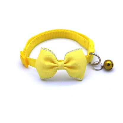 Cat Bow & Bell Collar