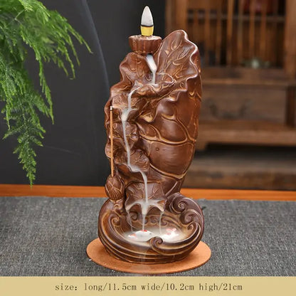 Waterfall Incense Burners