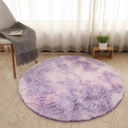 Warm Thick Round Rugs