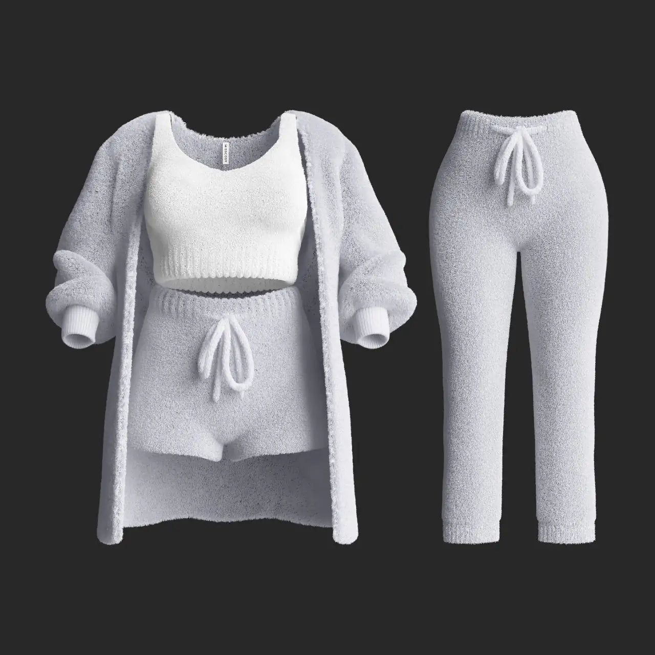 3 or 4 Piece Knit Set - Various Colors