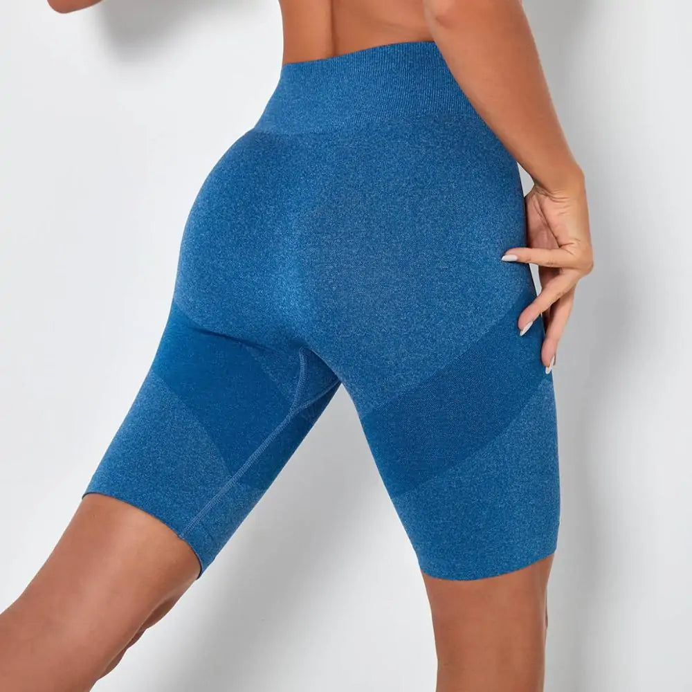 Women High Waist Seamless Legging Yoga Shorts (6 colors)