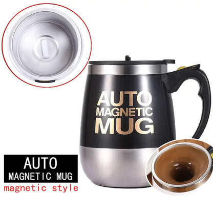 Self Stirring Magnetic Mug (various styles)