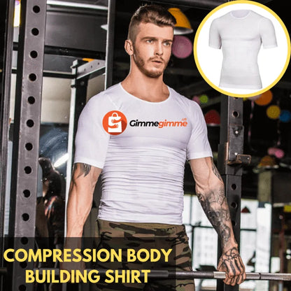 Men's Compression Body Building Shirt