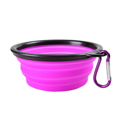 Colorful Collapsible Pet Bowls