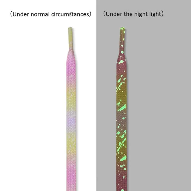 Luminous High Quality Fluorescent Shoelaces