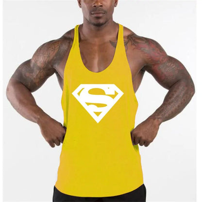 Bodybuilding Cotton Gym Sleeveless Tank (various colors)