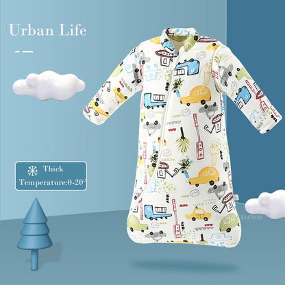 Cute Cotton Baby PJ-Sleeping Bag (various animals & themes)