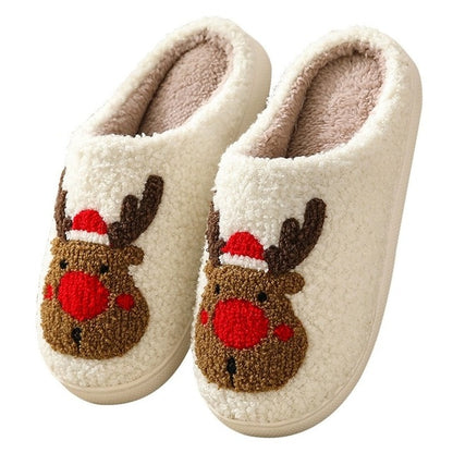 Cotton Slippers for Couples (various colors & Christmas, too)