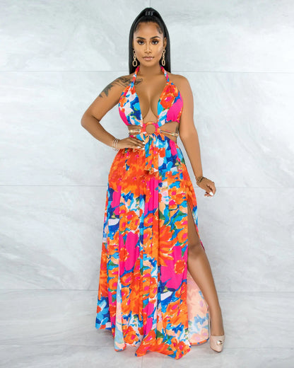 Floral Print Summer Dress (various colors)