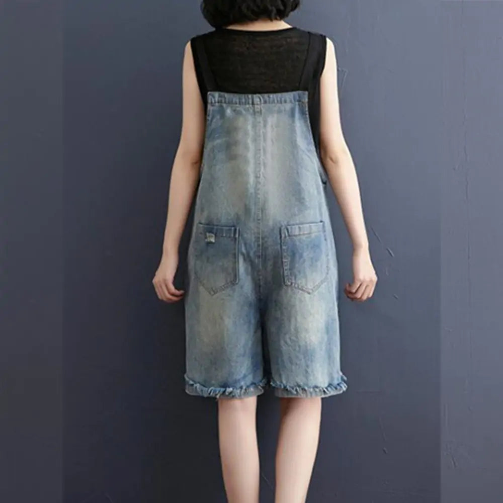 Summer Denim Rompers (various shades)