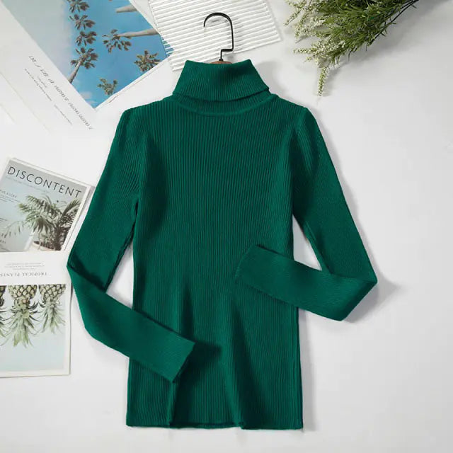 Turtleneck Women's Sweaters (various colors)