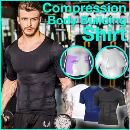 Men's Compression Body Building Shirt