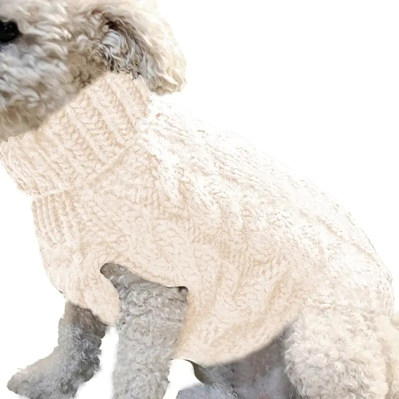 Winter pet Clothes - Twist Dog & Cat Sweaters