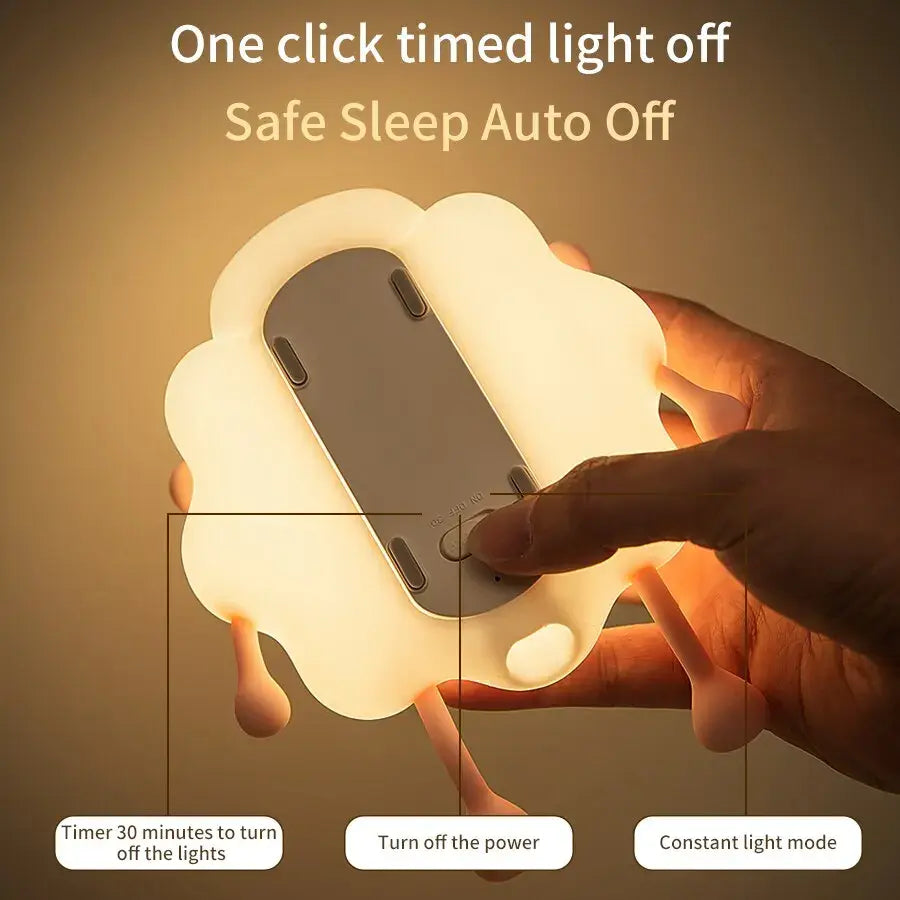 Cartoon Animals Sleeping Night Lights