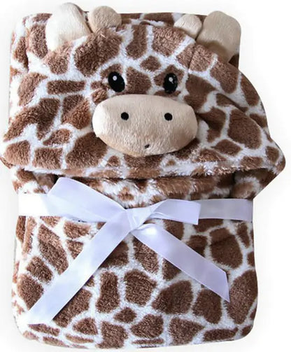 Baby's Hooded Animal Bath Towel