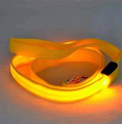 Glow In Dark Dog Leash (various colors)