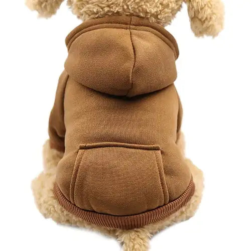 Soft Fleece Pet Dog Hoodie (various colors)