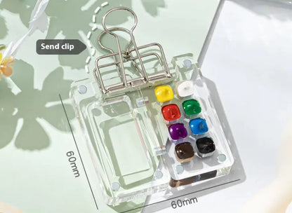 Portable Mini Watercolor Box