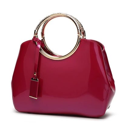 High Quality Patent Leather Bag (various colors)