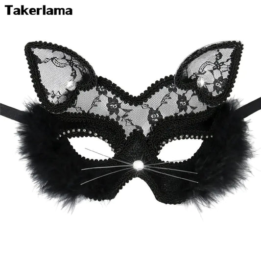 Lace Cat Eye Mask