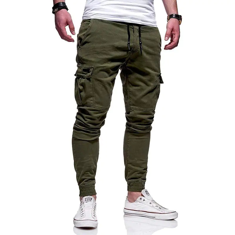 Men's Autumn Thin Cotton Casual Pants (various colors)