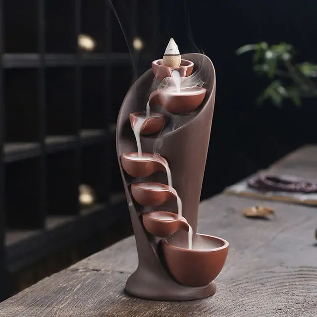 Waterfall Incense Burners