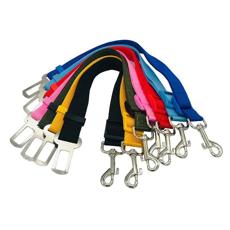 Adjustable Leash Dog Seat Belt