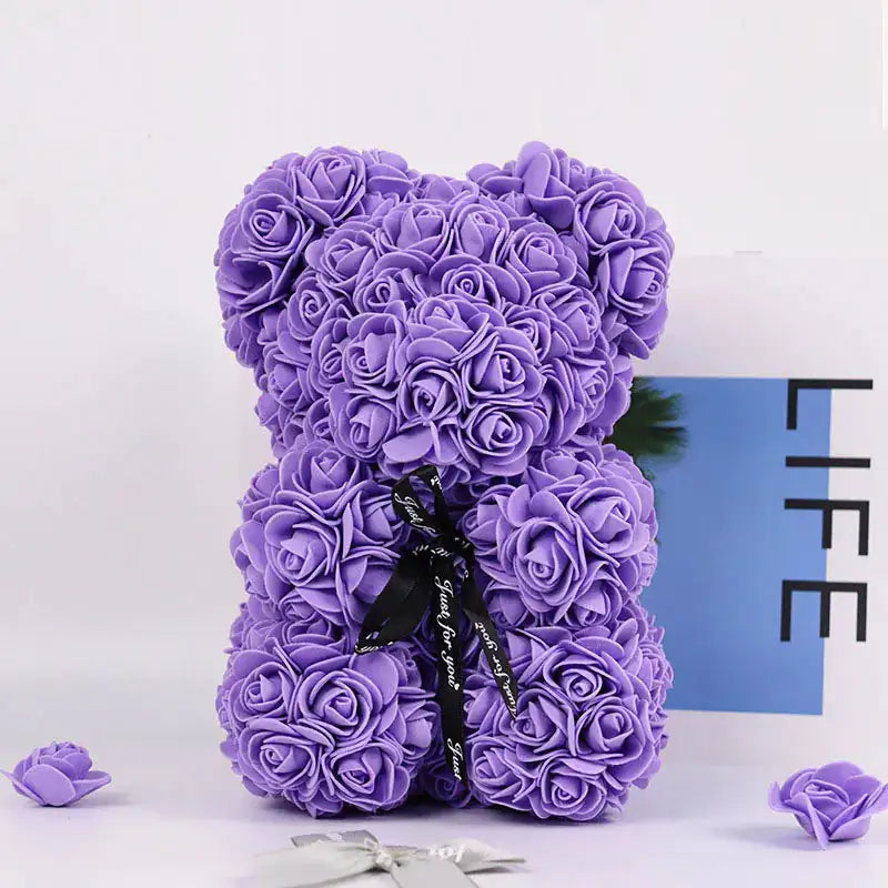 Valentine's RoseBloom Bear (various colors)