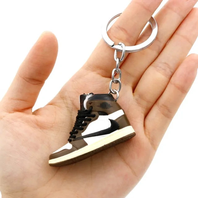 3D Sneaker Shoe Keychains