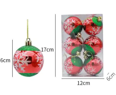 Glitter Christmas Balls (various styles)