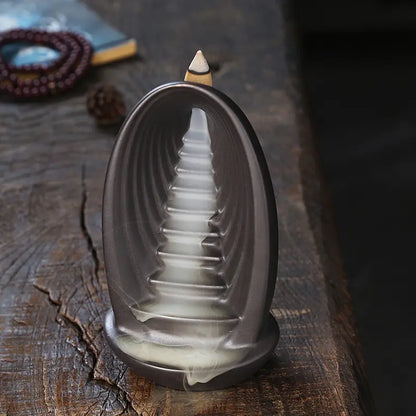 Clay Waterfall Aromatherapy Incense Burners