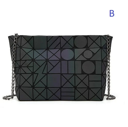 Women's Hot Luminous Geometric Laser Bag