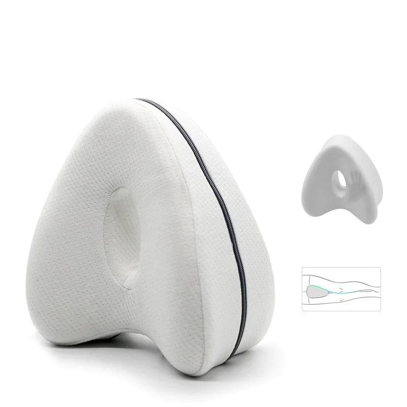 Heart-Shaped Memory Foam Contour Legacy Leg Pillow