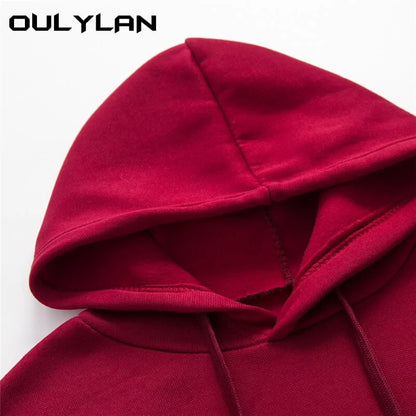 Oulylan Women's Crop Hoodies Sweatshirts (3 colors)