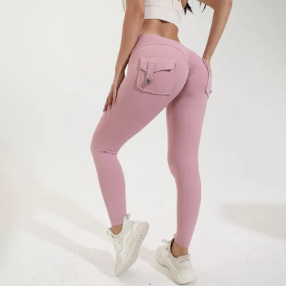 Butt Lifting Cargo Leggings