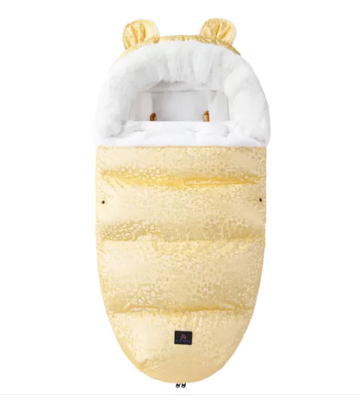 Baby Sleeping Bag with Fur Collar (various colors)